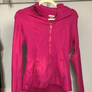 Athletic zip up